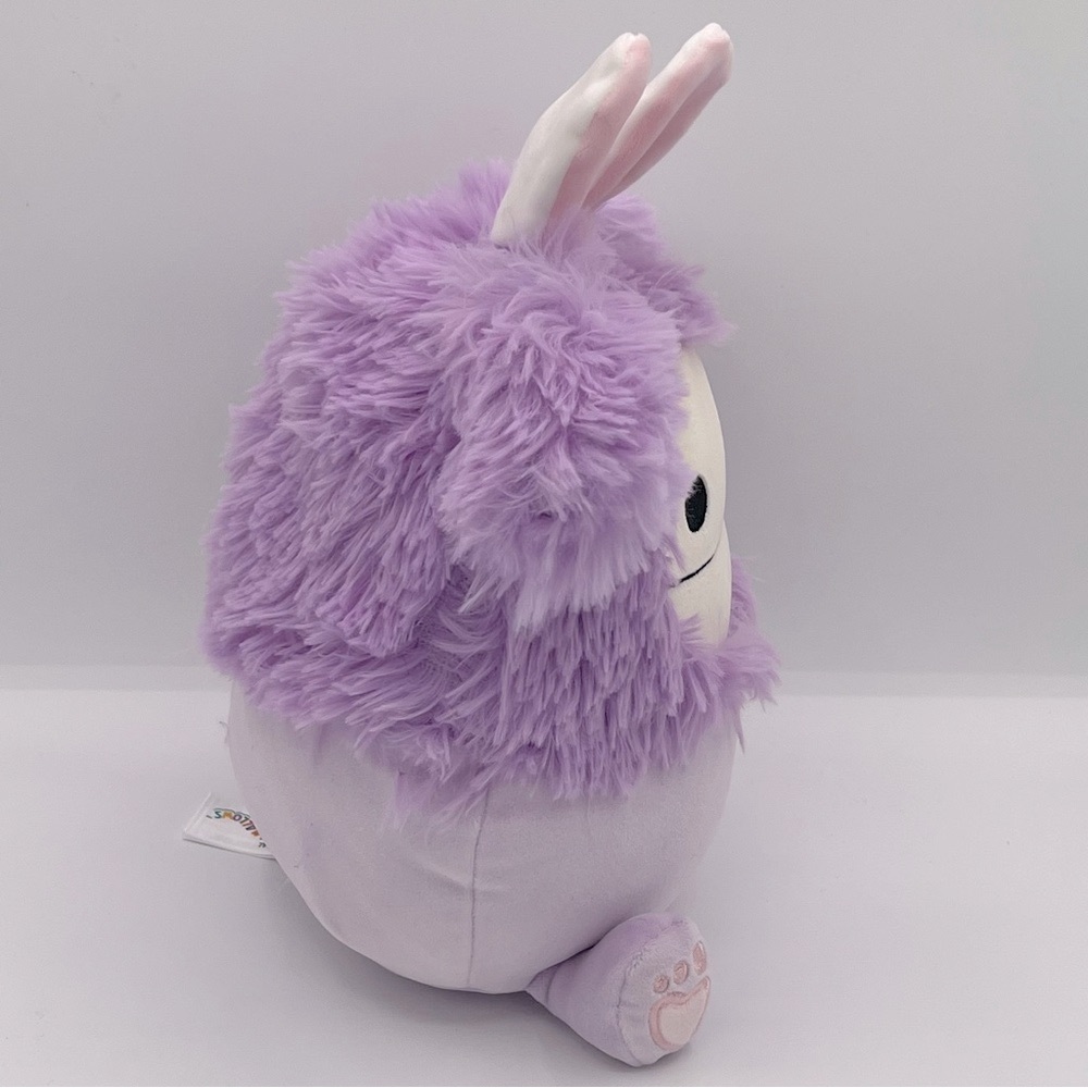 Squishmallows 8” Dilka the Purple Easter Bigfoot - Picture 4 of 8
